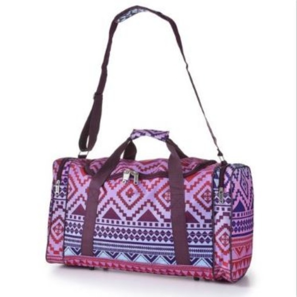 5 Cities Handbags - 5 Cities Lightweight Carry On Luggage Aztec